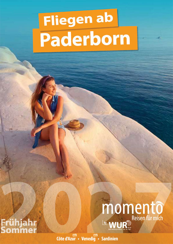 Fliegen ab Paderborn - Fr&uuml;hjahr 2027